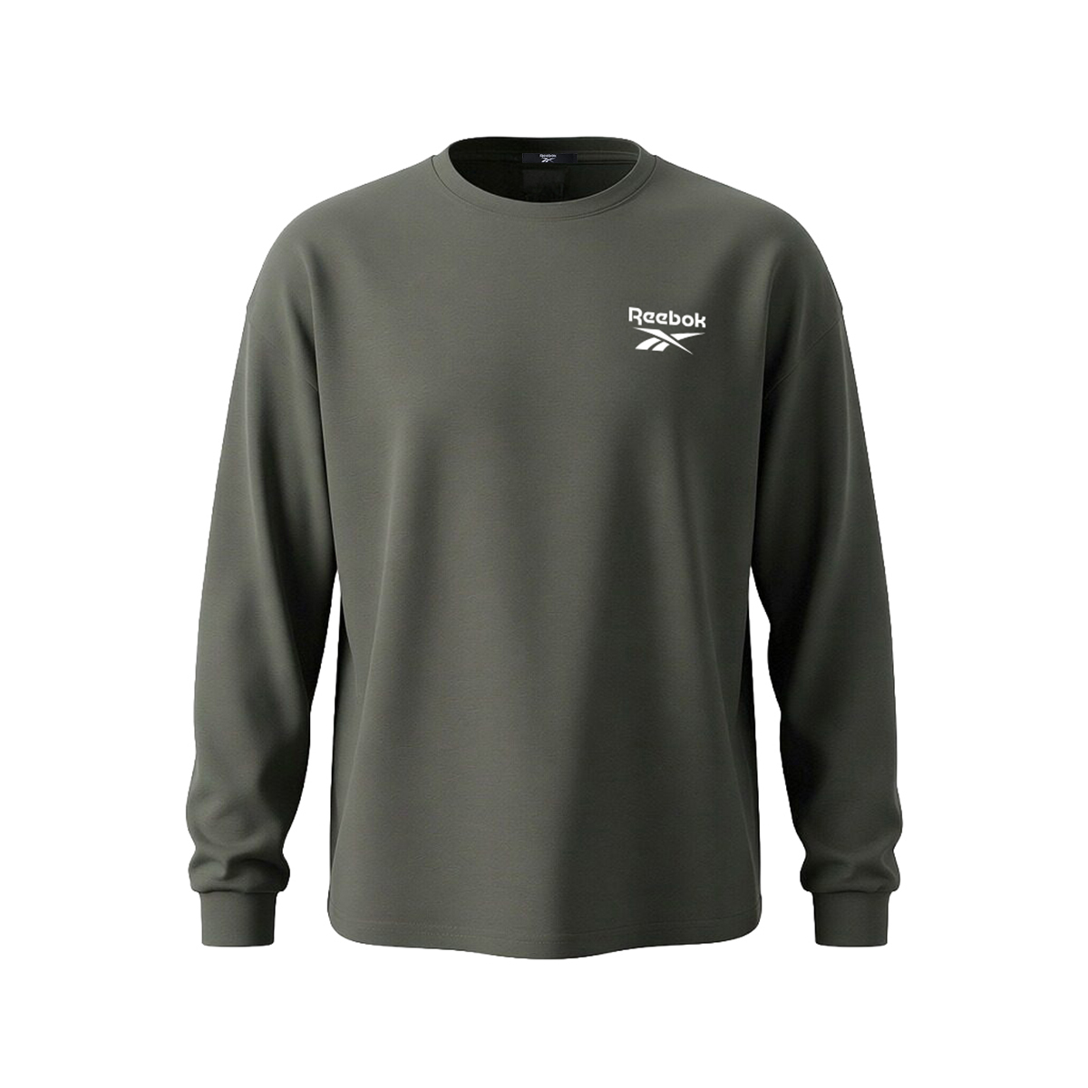 

Футболка Unisex Crew Neck Moderate Straight Fit Reebok, светло-army зеленый