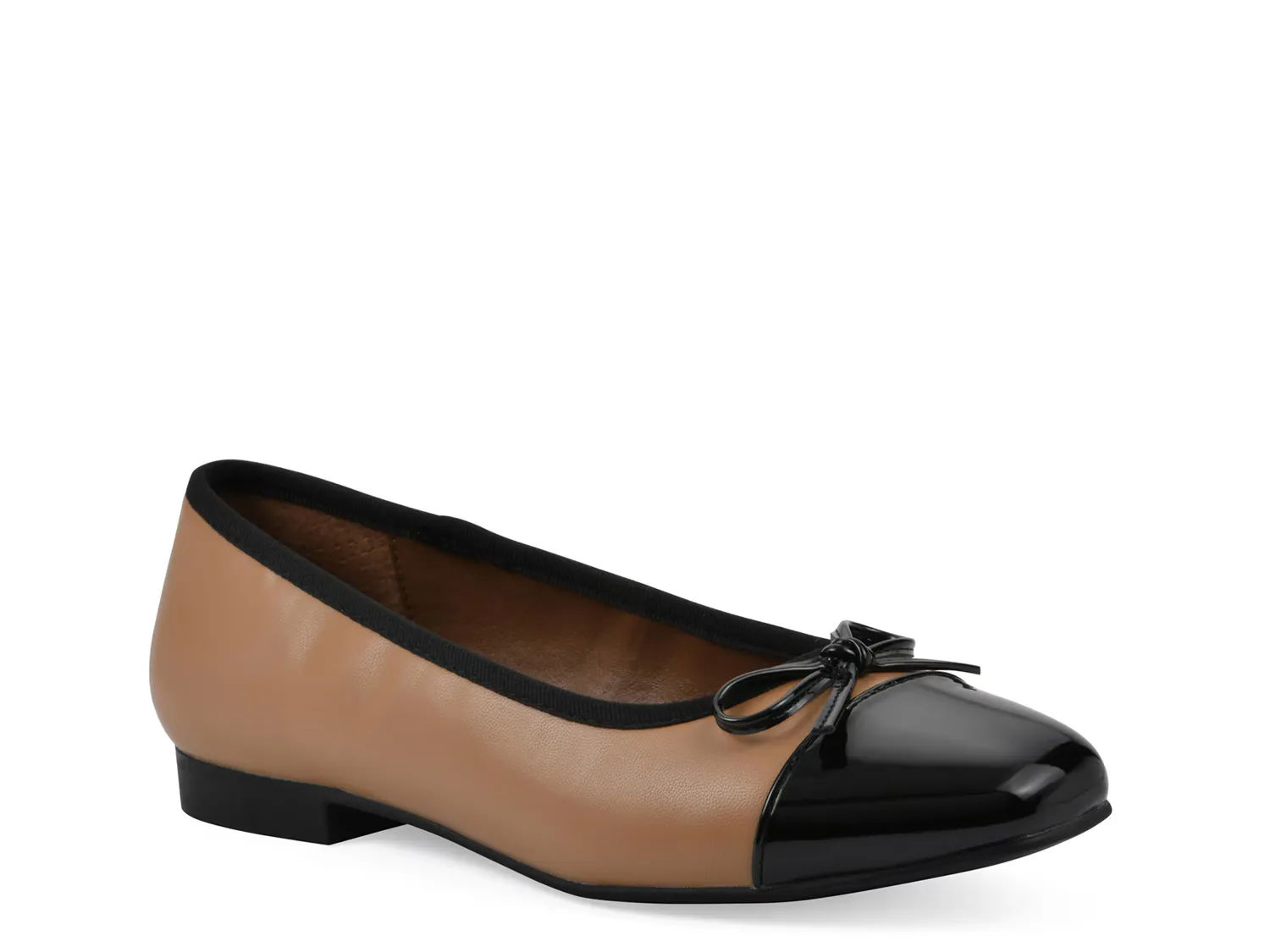 

Балетки Bocci Ballet Flat White Mountain, бежевый/черный