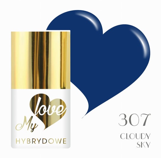 

Лак гибридный Cloudy Sky Mylove UV/Led 307, SUNFLOWER