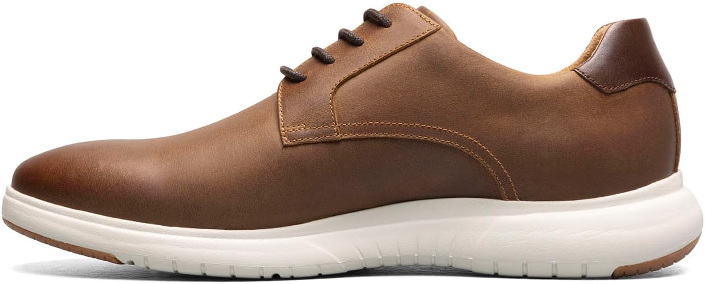 Мужские оксфорды Florsheim Dash с простым носком, Brown Crazy Horse — фото 4