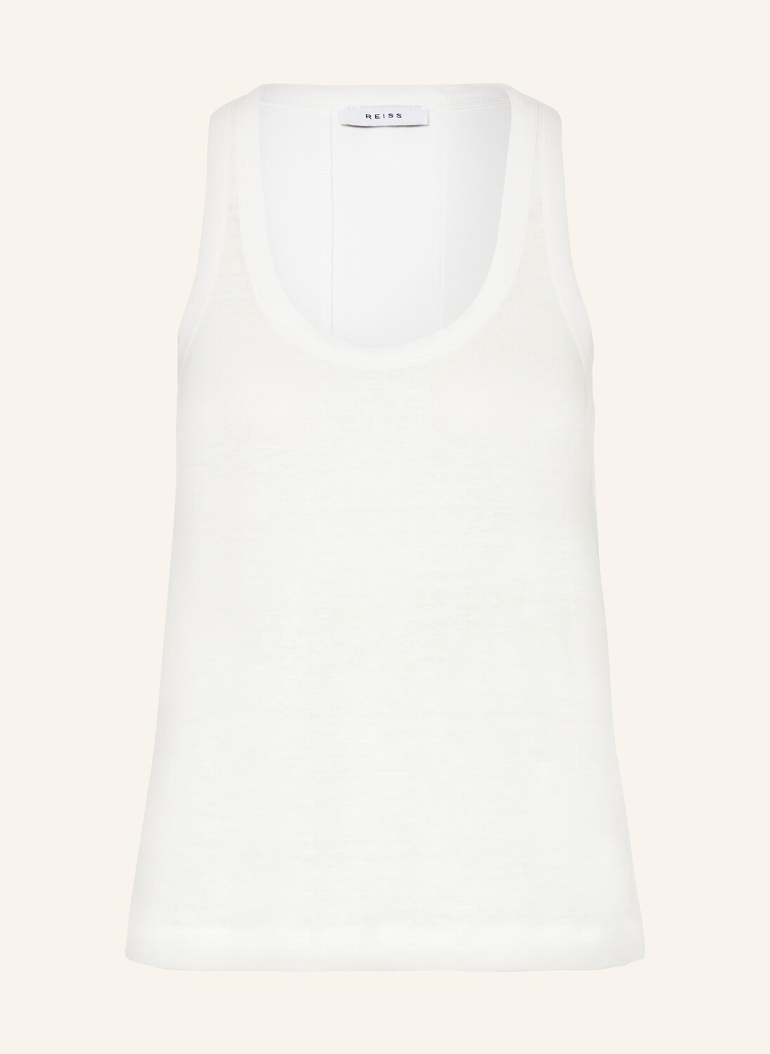 

Топ taloulah в миксе материалов REISS, белый