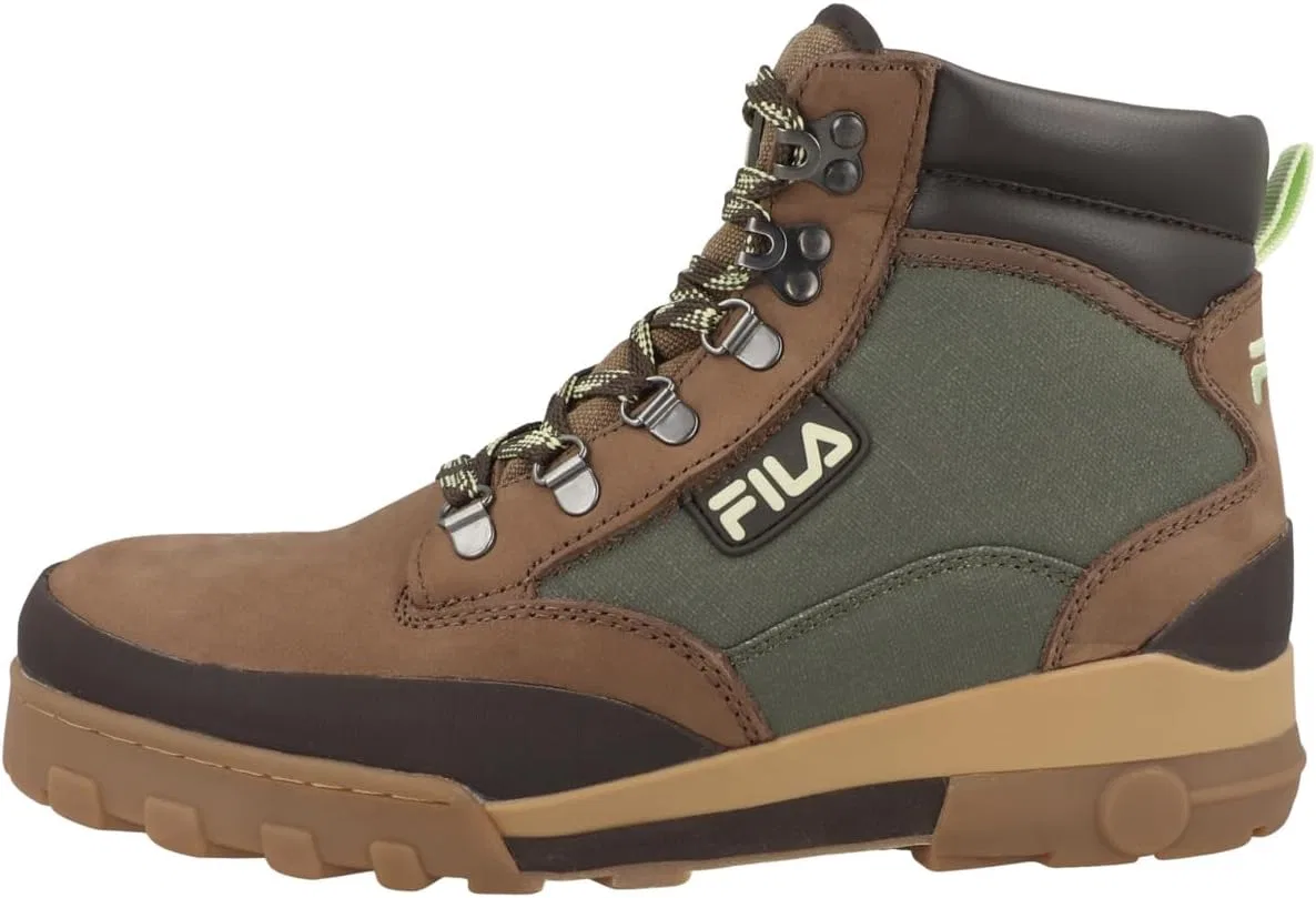 Мужские ботинки FILA Grunge II CVS Mid Fashion Boots, Partridge Shadow Lime