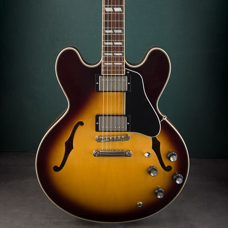 

Электрогитара Gibson ES-345 Semi-Hollowbody Electric Guitar - Vintage Burst - #233310123