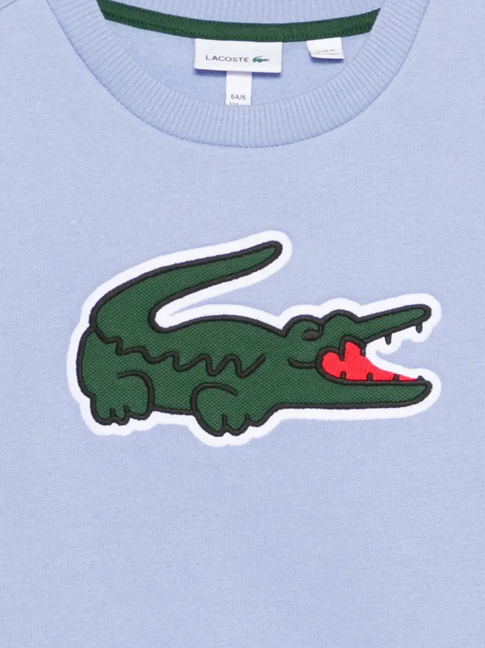 Толстовка с нашивкой-логотипом Lacoste, синий — фото 3