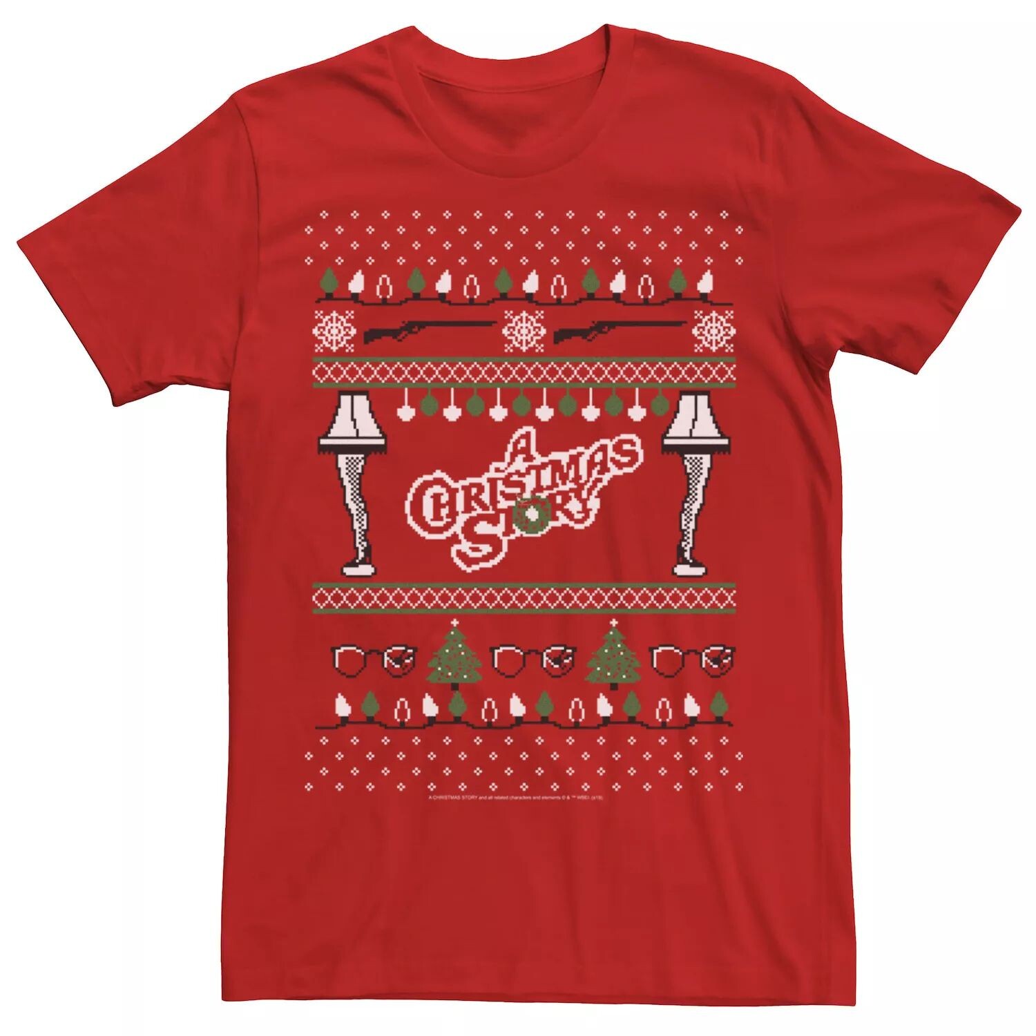 

Мужская рождественская футболка Ugly Xmas Licensed Character