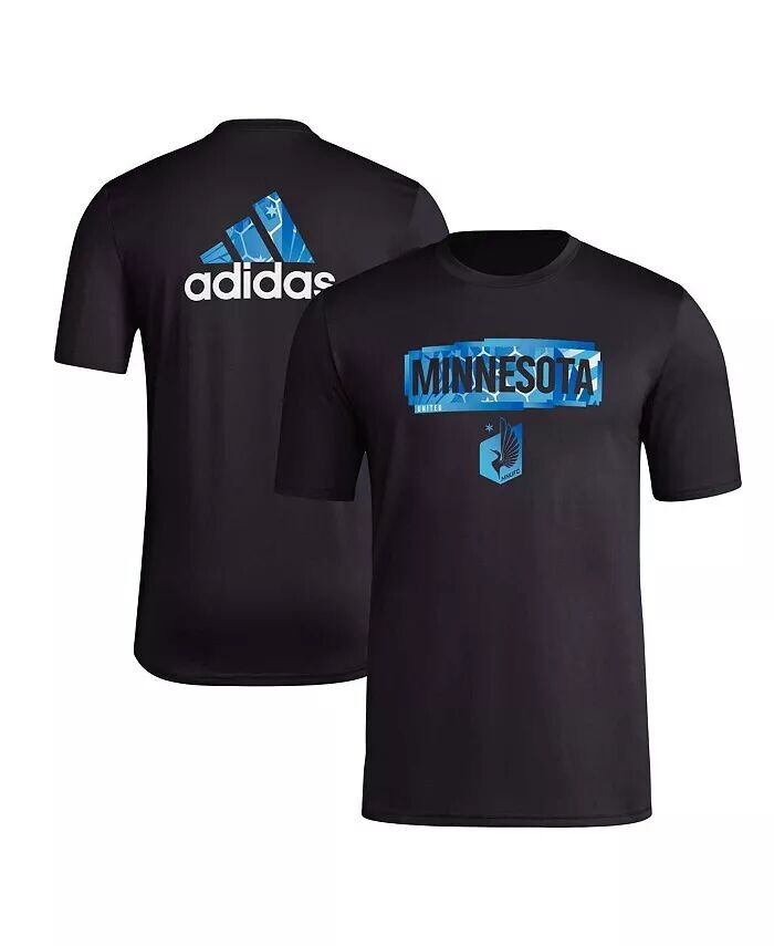 

Мужская черная футболка Minnesota United FC Local Pop AEROREADY adidas