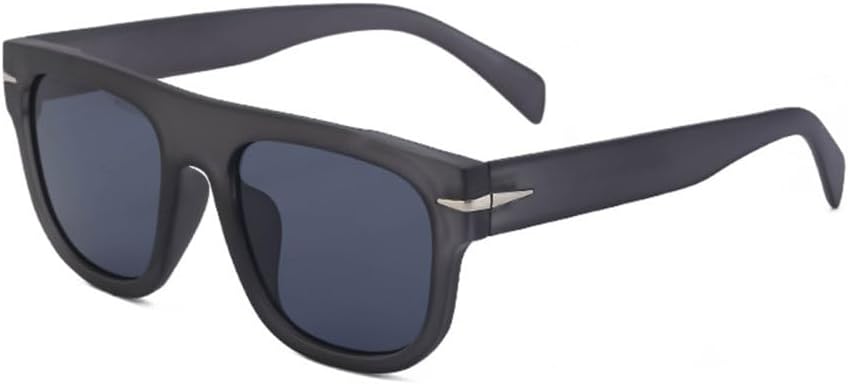 

Модные женские солнцезащитные очки 2027 года, классический круглый стиль, защита от УФ-излучения UV400, мужские очки для вождения, унисекс, цвет C3 серый, один размер MTZJH, One Color