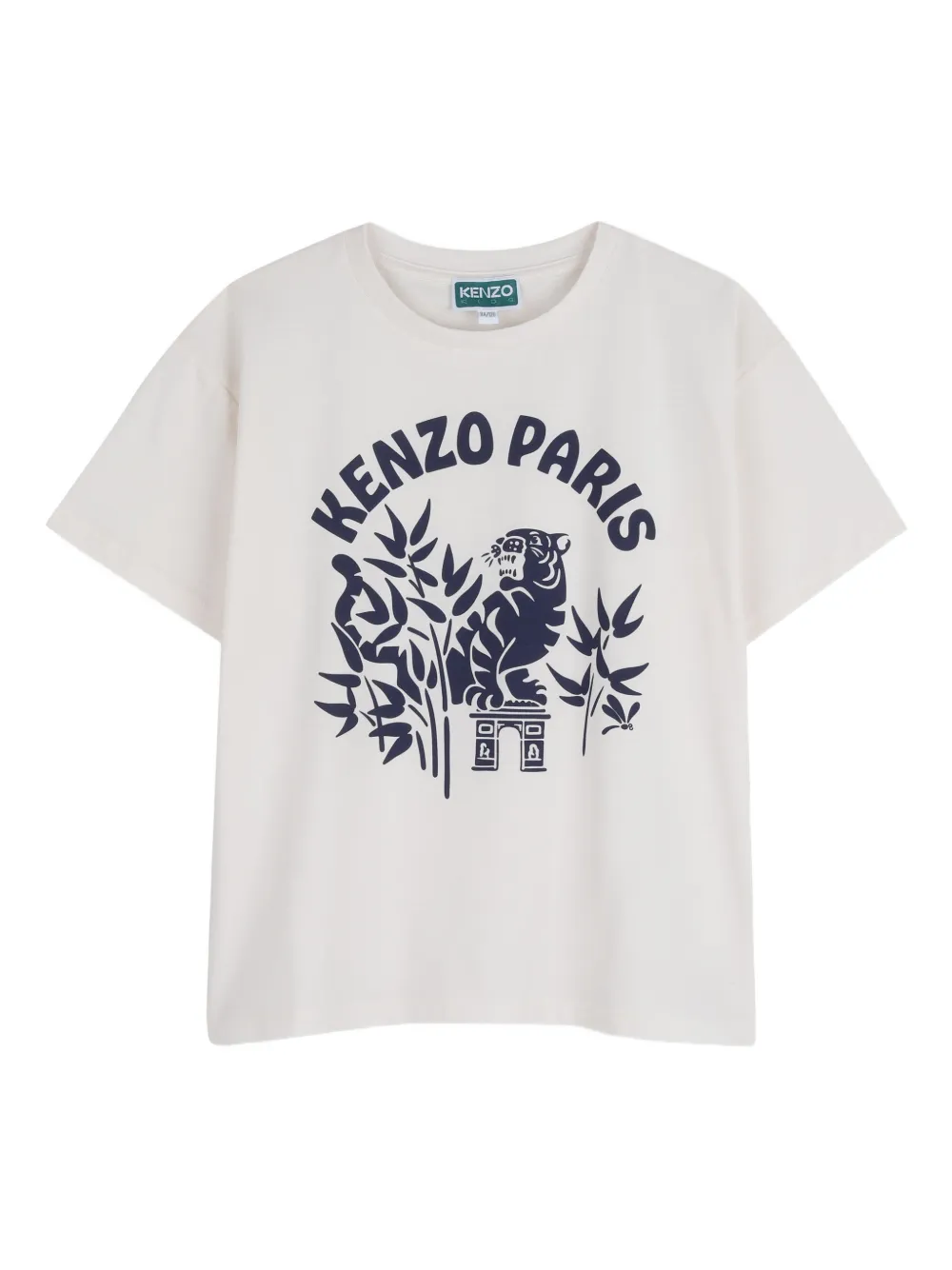 

Футболка с логотипом Kenzo Kids, белый