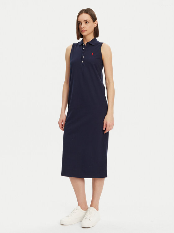 

Платье на каждый день стандартный крой 211968292002 Polo Ralph Lauren, синий