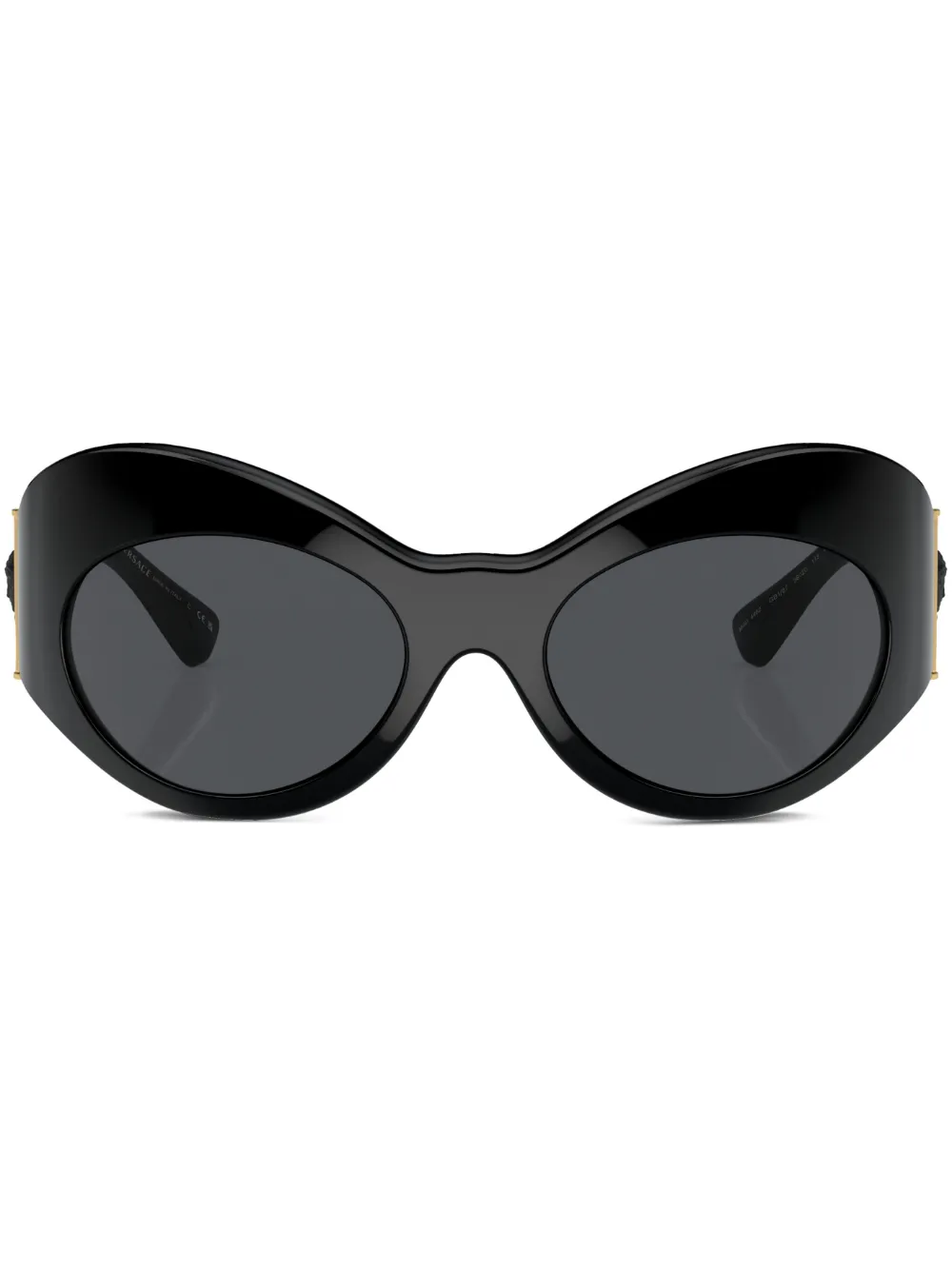 

Солнцезащитные очки в оправе 'кошачий глаз' Versace Eyewear, черный