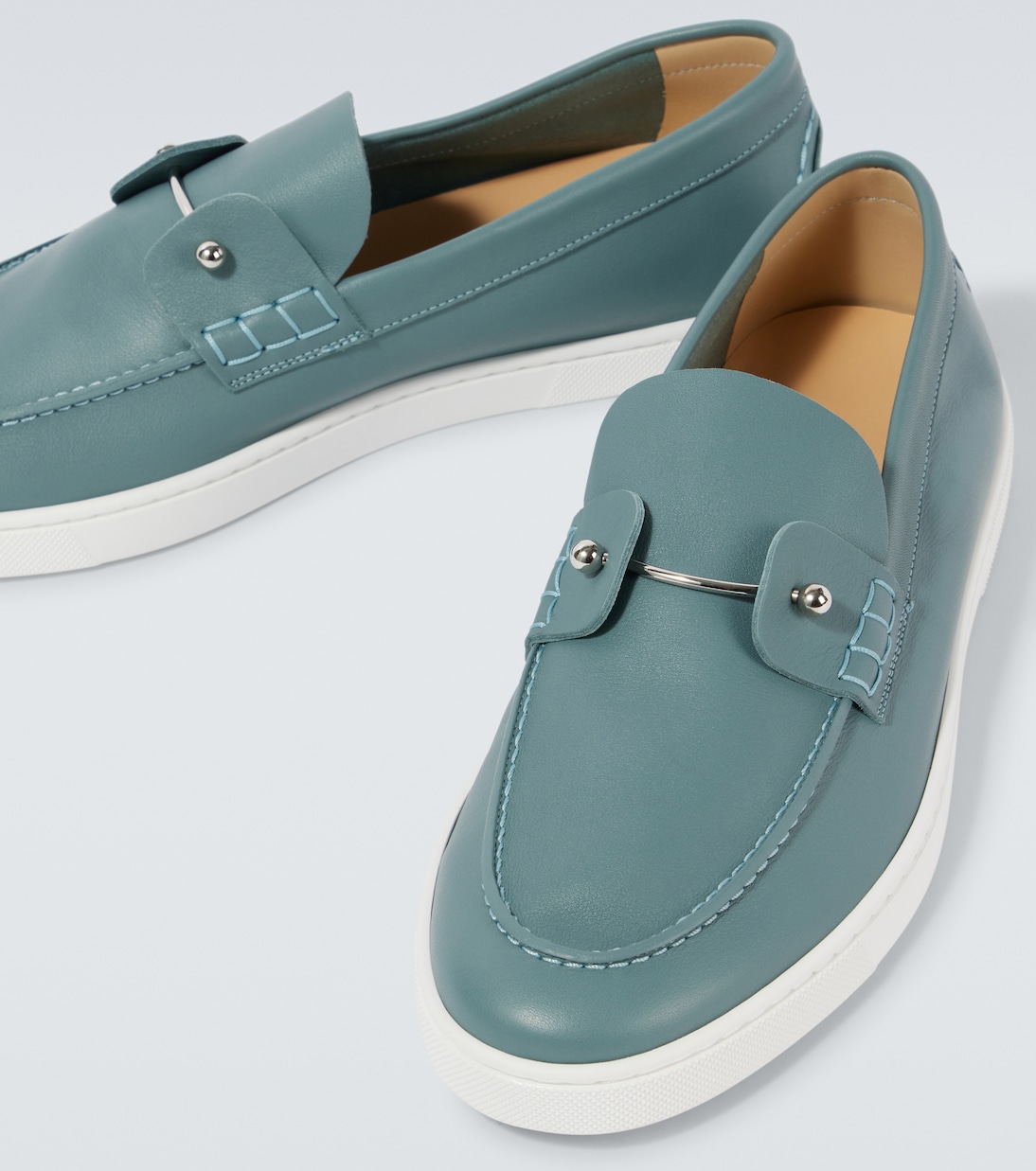 Кожаные лоферы Chambeliboat Christian Louboutin, Rockie — фото 3