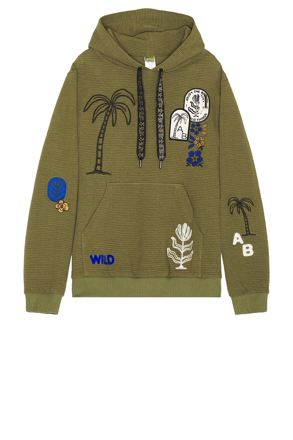 

Lucky Худи Agua Bendita, Olive