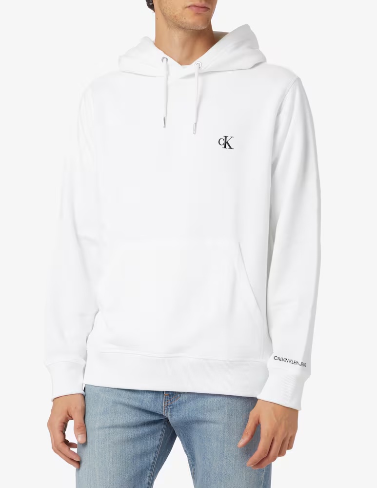 

Толстовка Ck Essential Regular Calvin Klein Jeans, белый