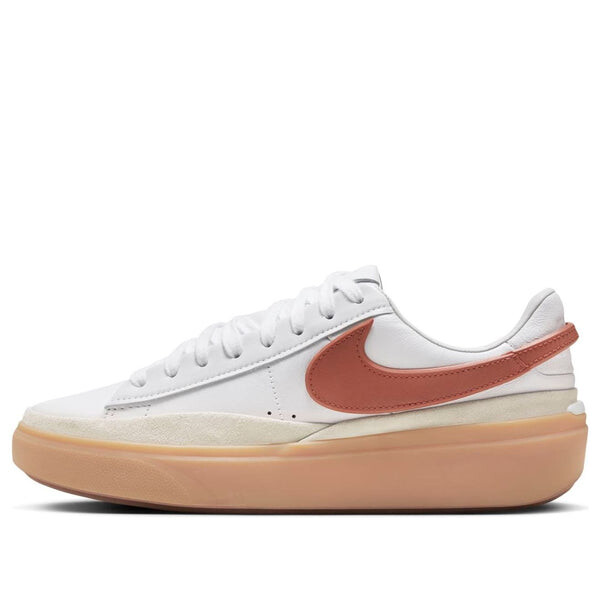 

Кроссовки blazer phantom low 'dark russet gum' Nike, оранжевый