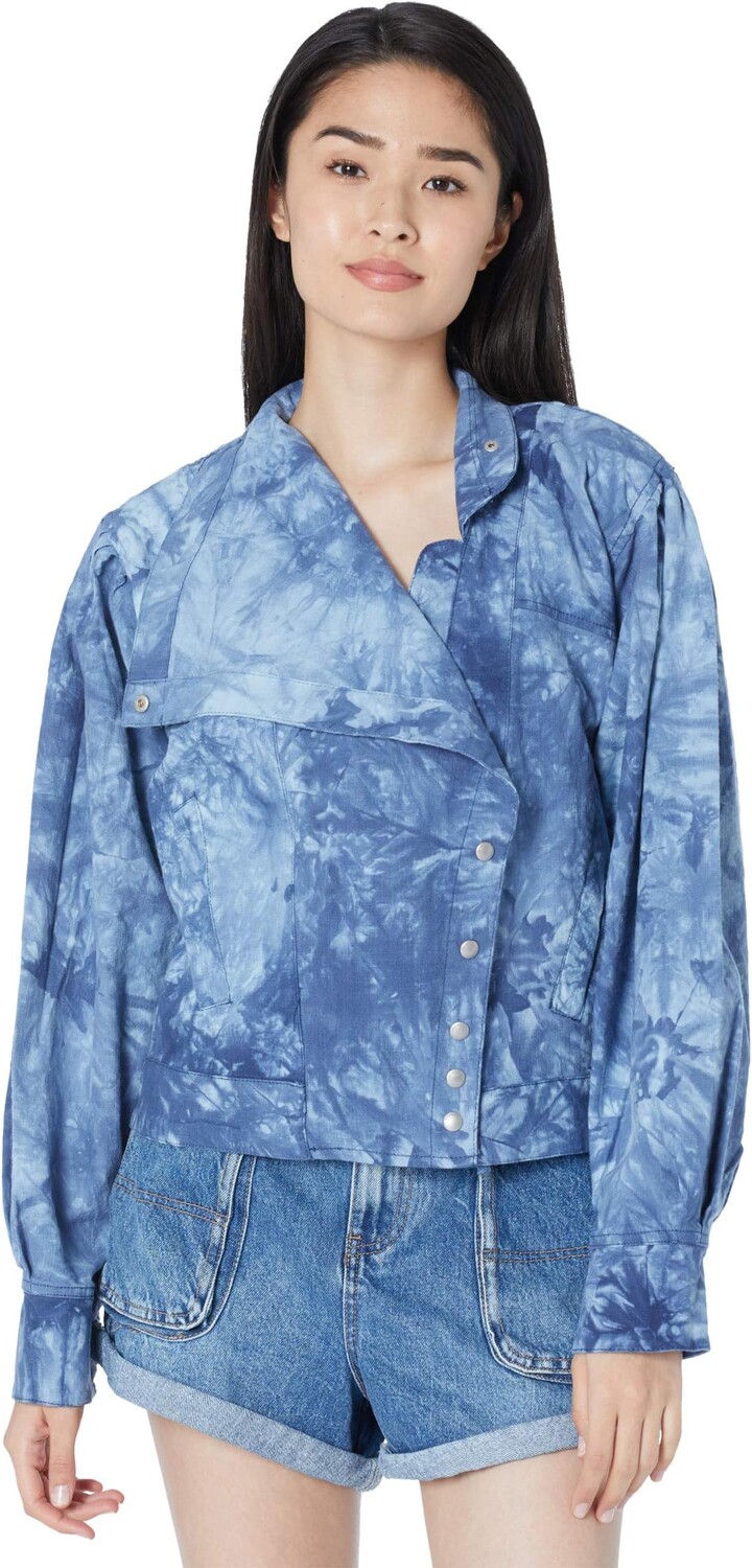 

Куртка Blank NYC Tie-Dye Utility Jacket, цвет Tide Is High