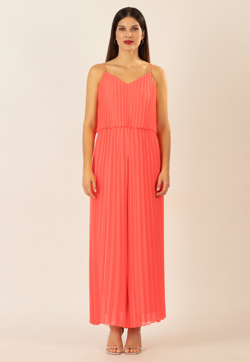 

Комбинезон PLISSEEOVERALL Apart, коралловый