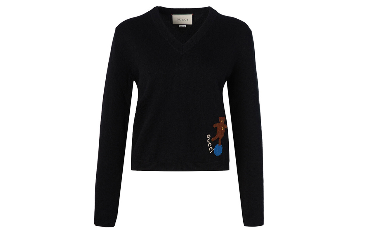 

Свитер женский Gucci Cashmere, черный