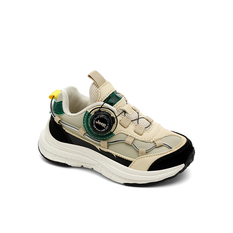 Jeep Беговые кроссовки Running Collection Lightweight Cushioning Slip Resistant Low top Khaki Kids' — фото 3
