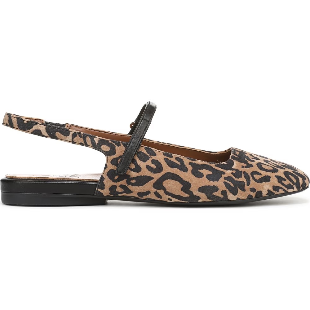 Туфли-Лодочки Connie Mary Jane с открытой пяткой Naturalizer, цвет leopard print leather — фото 2