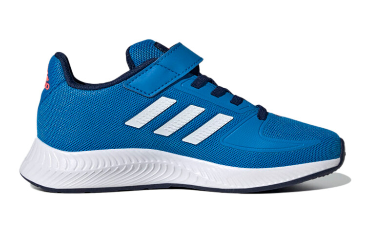 Кроссовки детские Runfalcon 2.0 детские низкие синие Adidas — фото 2