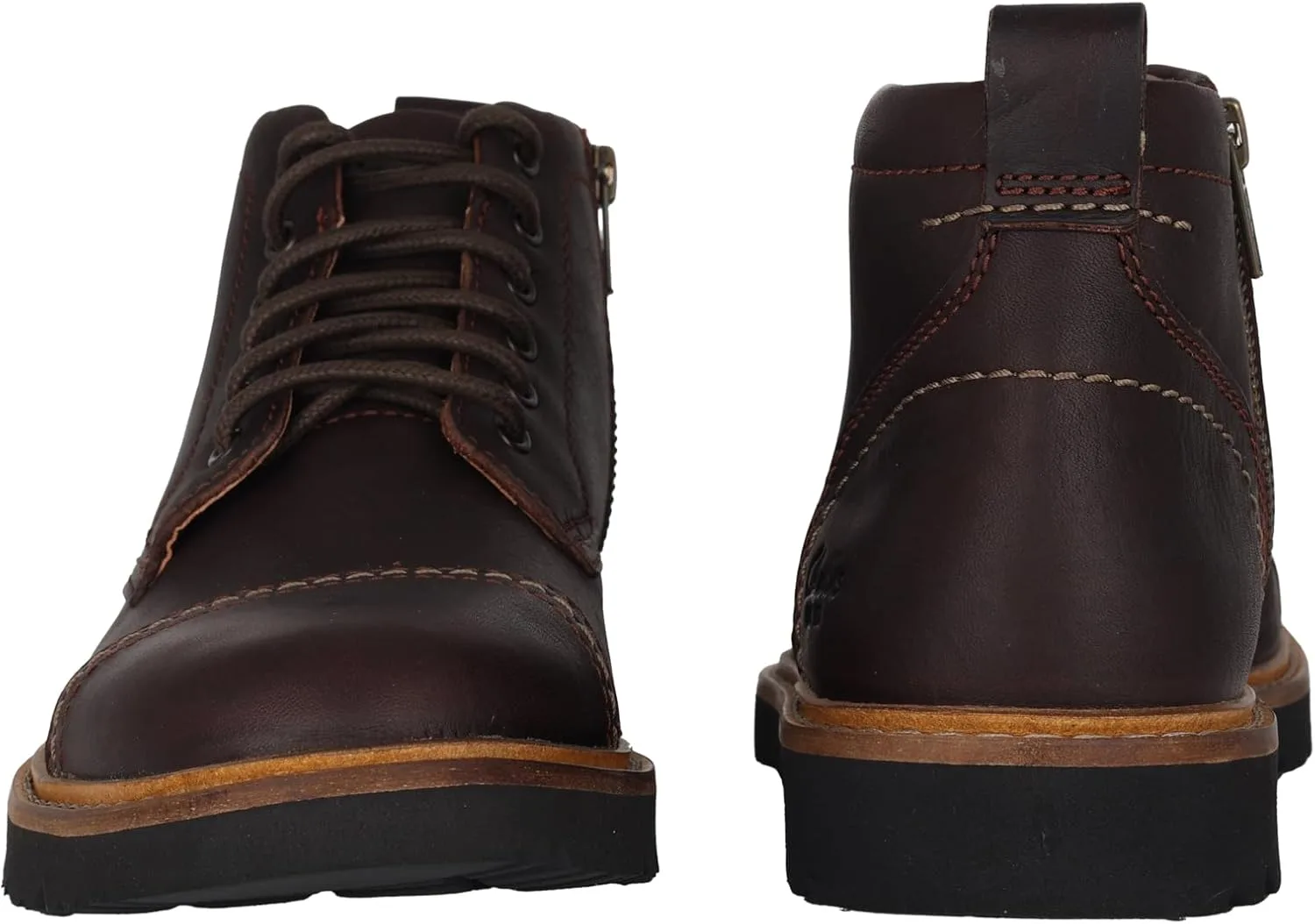 Мужские ботинки Clarks Weltridge в продаже, коричневый — фото 3