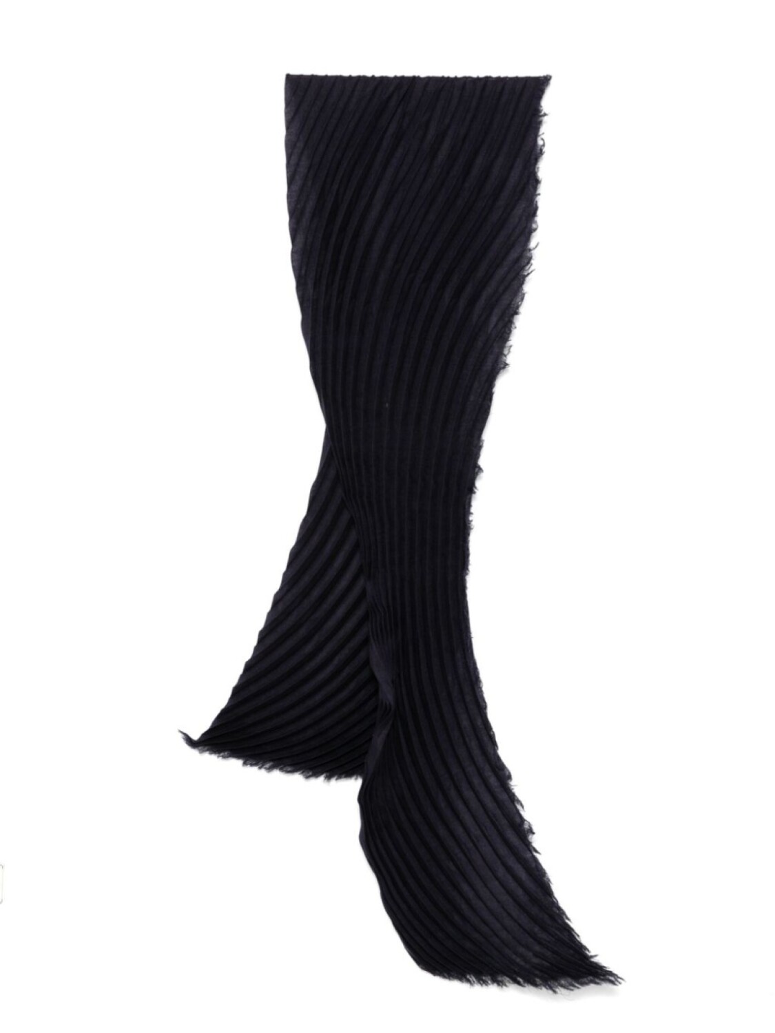 

Шарф с эффектом плиссе Pleats Please Issey Miyake, фиолетовый