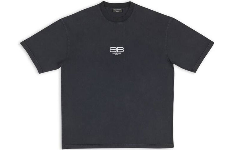 

Футболка мужская Balenciaga Paris Icon, черный