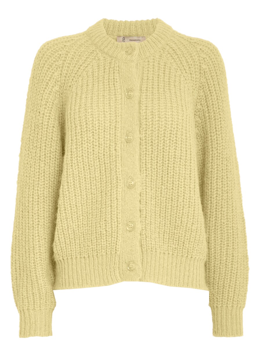 

Вязаный кардиган Peppercorn Mabelle, желтый