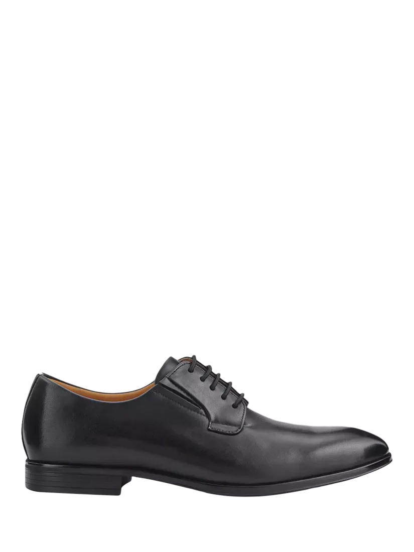 Кожаные оксфордские туфли Manson на шнуровке Jones Bootmaker, Black