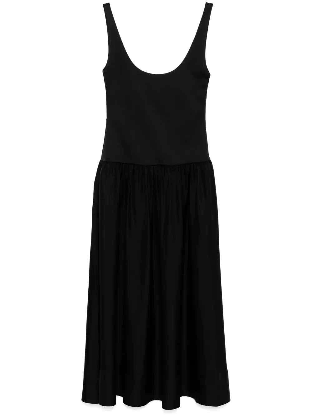

Платье с заниженной талией Cynthia Rowley, черный