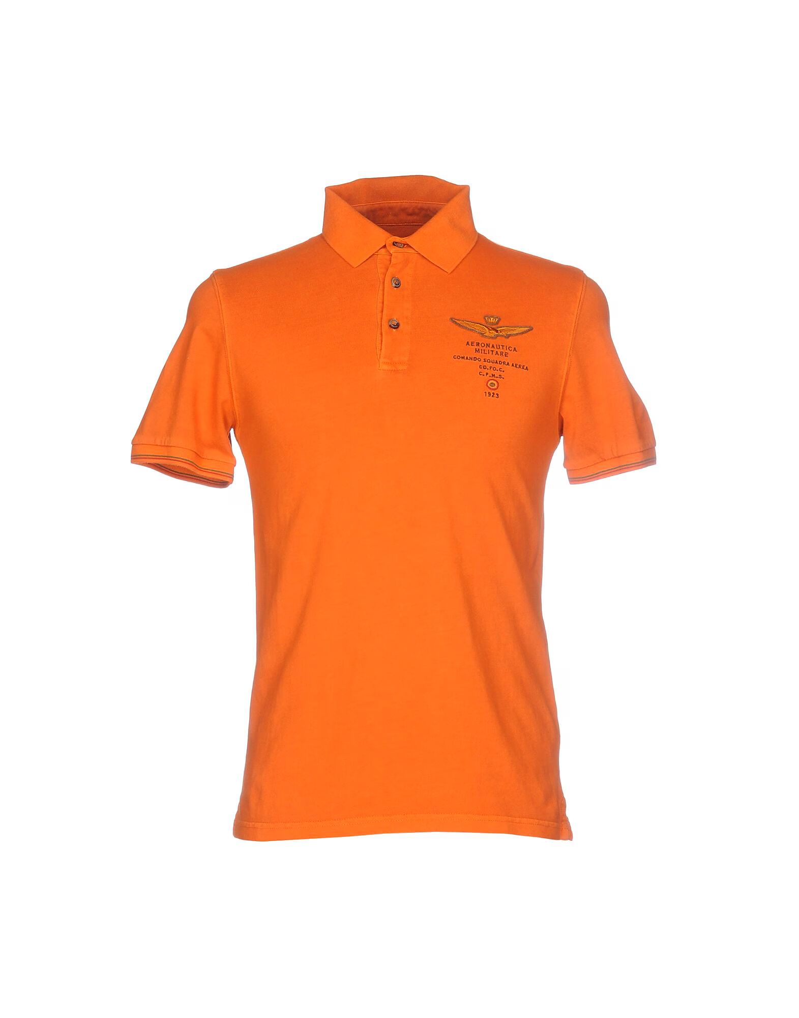 

Рубашка поло Aeronautica Militare, оранжево-коричневый
