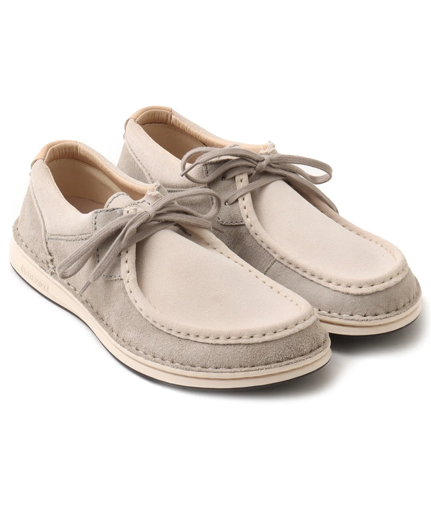 Мужские мокасины из замши Birkenstock Pasadena бежевые