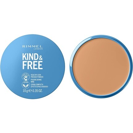 

Прессованная пудра London Kind & Free Healthy Look 030, средний размер, 10 г, Rimmel