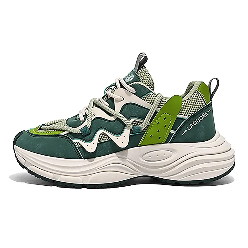 

Износостойкие повседневные туфли Balance Low Top для мужчин Yi Jiabao, White Black