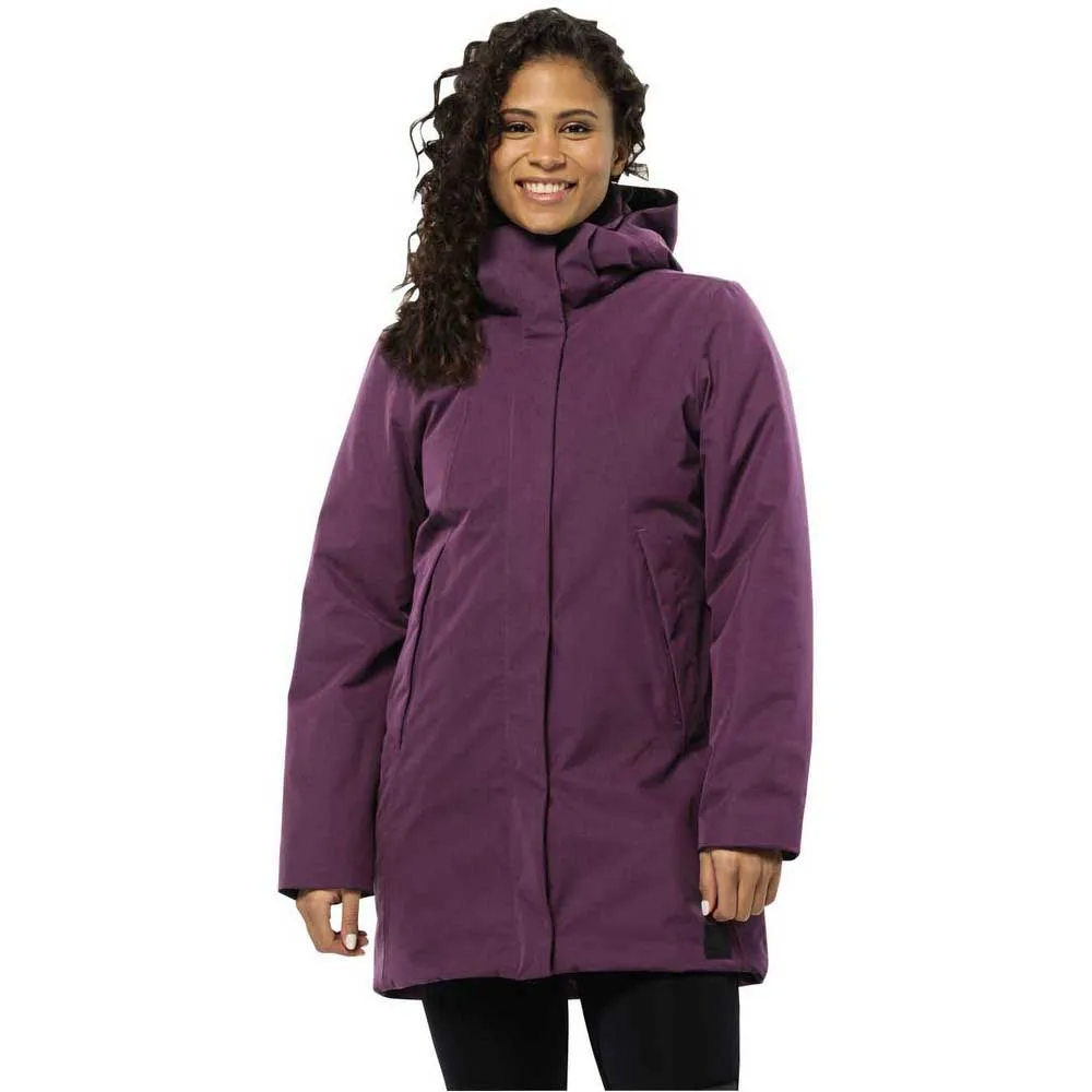 

Пальто Jack Wolfskin Salier, фиолетовый