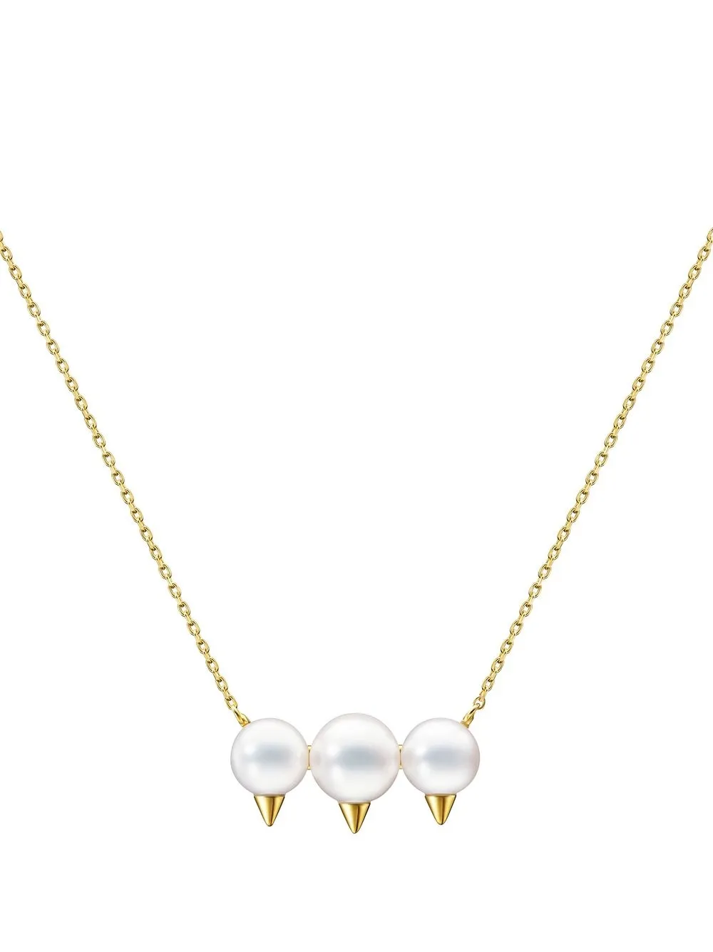 

Колье Collection Line Danger из желтого золота с жемчугом TASAKI, золотой