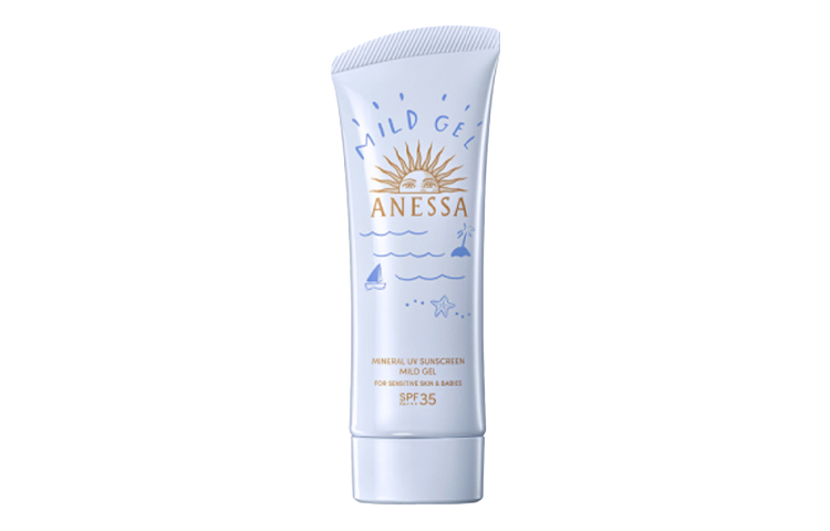 Солнцезащитный гель Shiseido Anessa Mineral UV Sunscreen Mild Gel SPF35, 90 г х 2 — фото 3