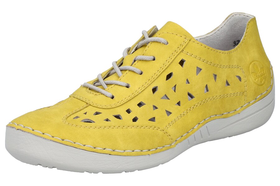 Туфли на шнуровке Rieker 52517, Yellow