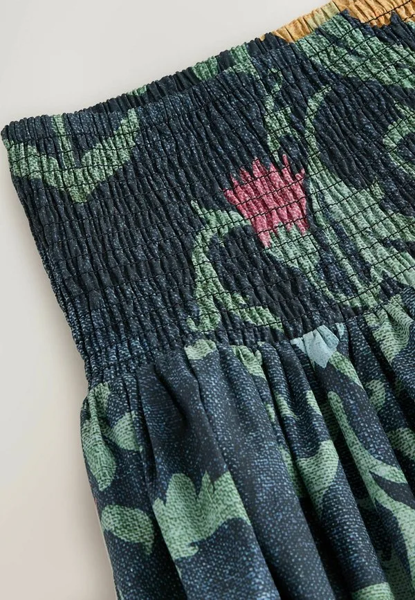 Макси-Юбка стандартного кроя от national trust Next, Navy Floral — фото 4