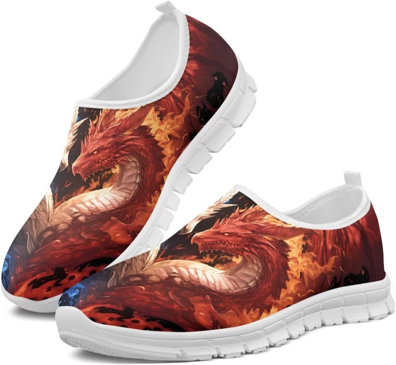 

Удобные мужские кроссовки для ходьбы, стильные и дышащие, легкие теннисные кроссовки без шнурков с эластичной дышащей верхней частью и мягкой подошвой EVA, для путешествий и спорта, размеры US 5-14, белая подошва Generic