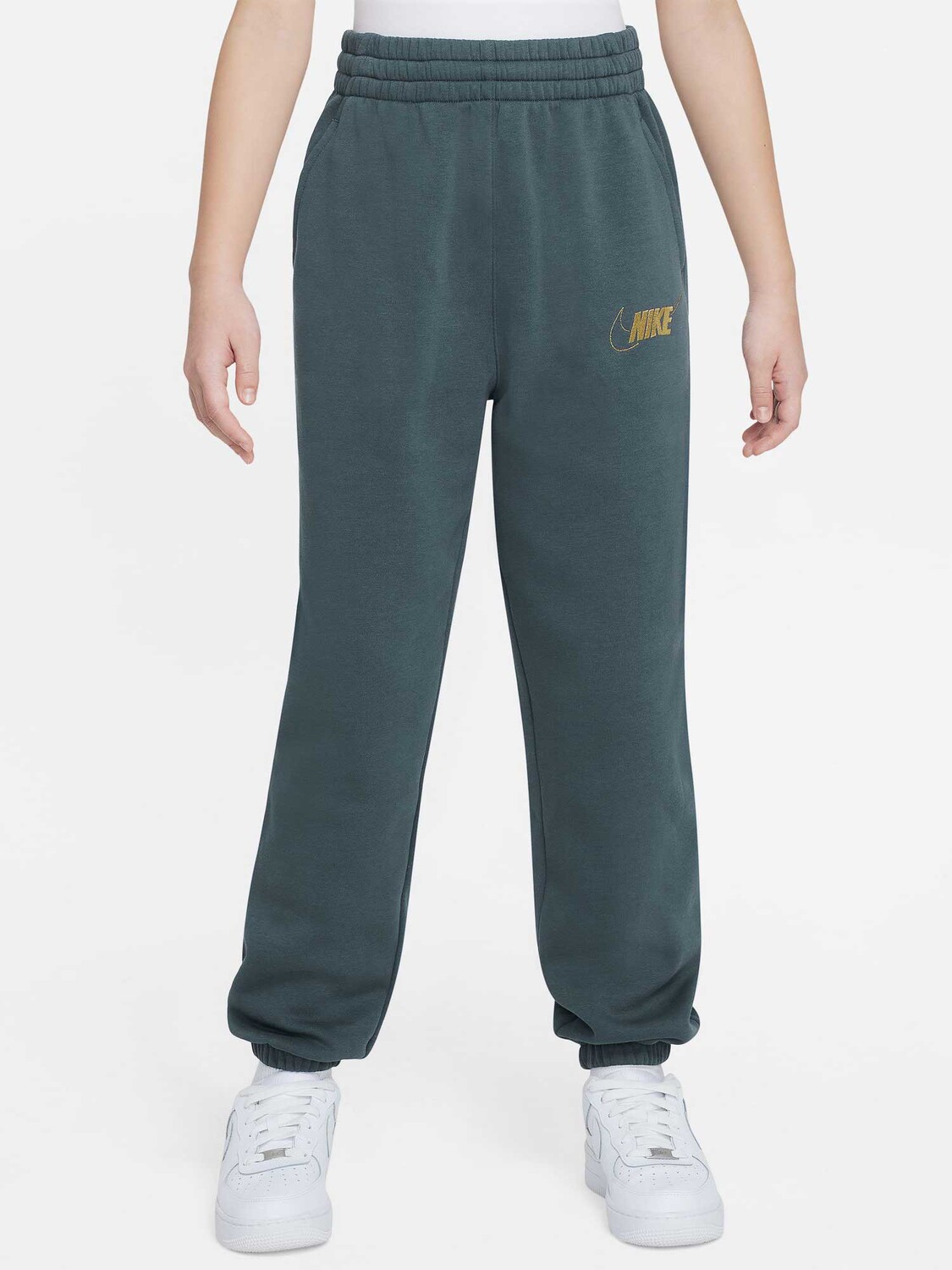 

Спортивные брюки Nike G NSW CLUB FLC LOOSE PANT SHNE, зеленый