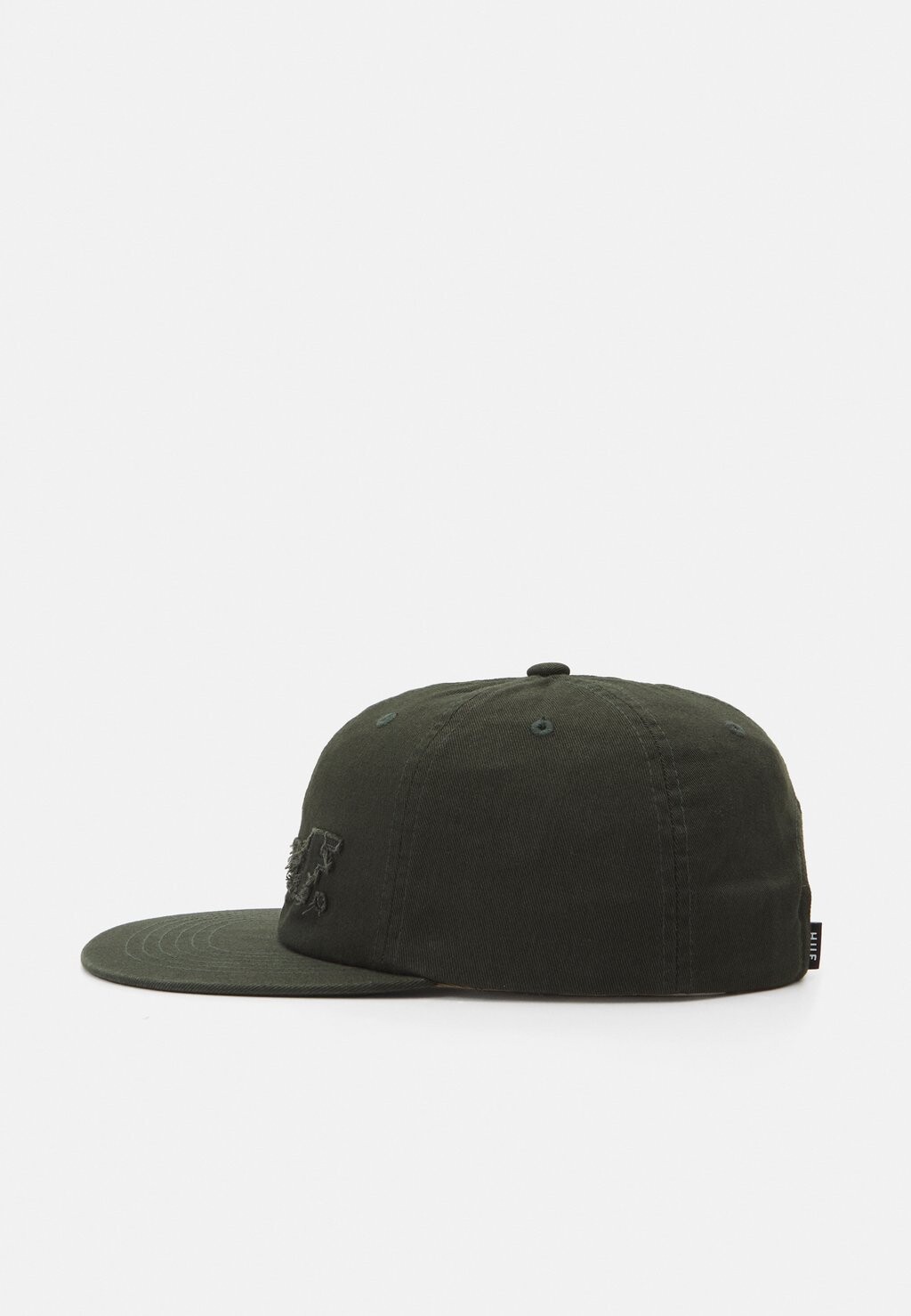 

Бейсболка DISTRESSED LOGO 5 PANEL HAT UNISEX HUF, темно-зеленый