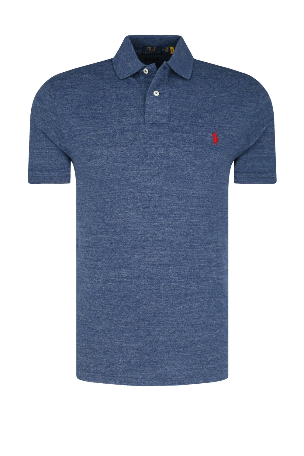 

Поло POLO RALPH LAUREN custom slim fit, синий