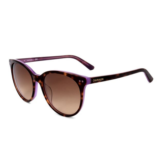

Круглая женская черепаха молочно-фиолетовая ck18509s Calvin Klein, коричневый