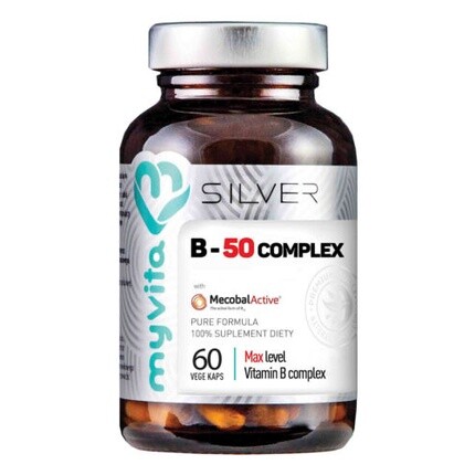 

Myvita Mecobalactive Natural B Complex 60 капсул, Myvita, Formeds