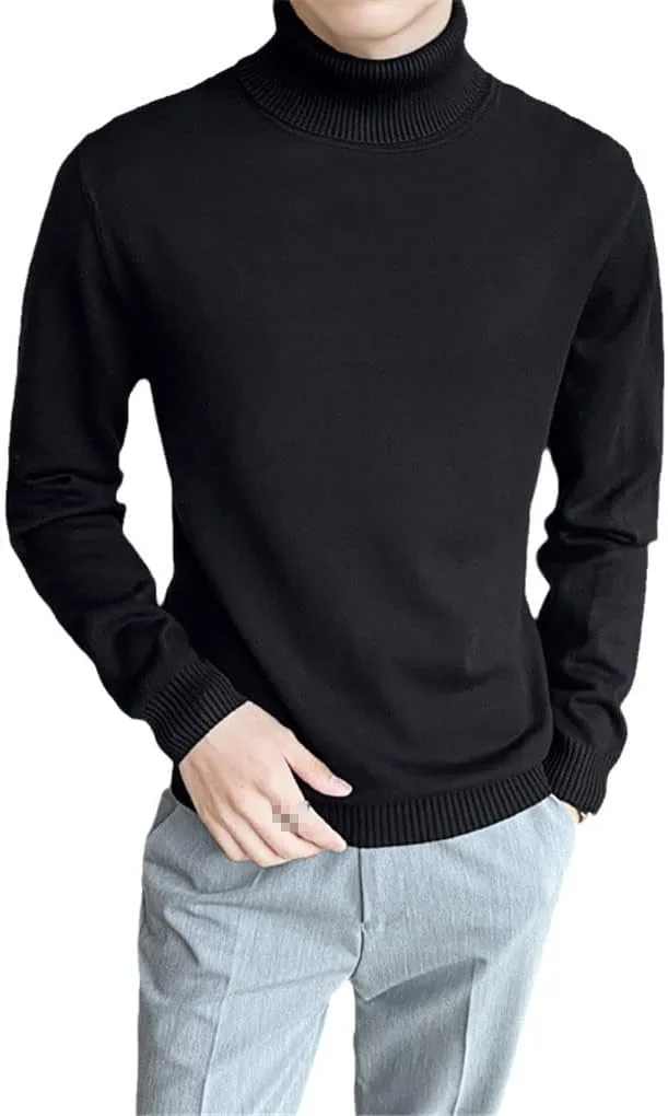 

Мужской зимний свитер с воротником-стойкой Hamthuit