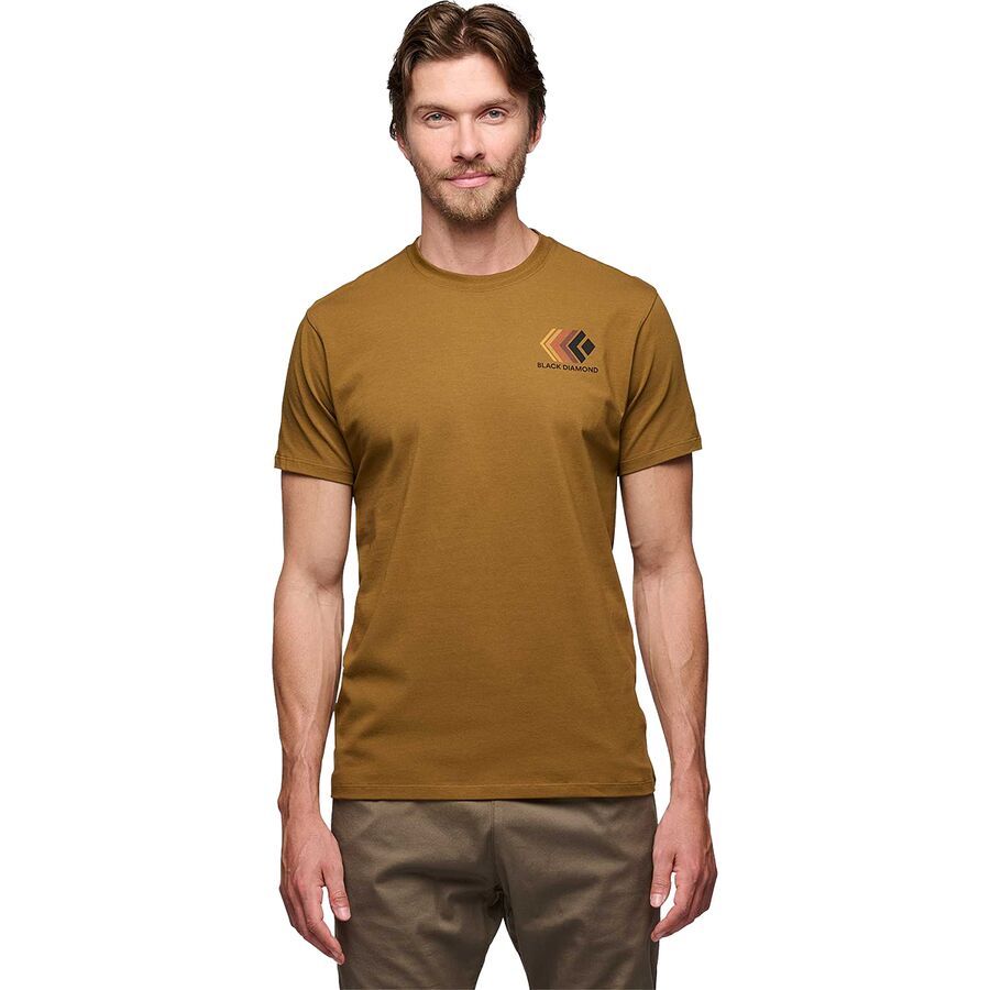 

Футболка Black Diamond Faded Black Diamond, Dark Curry