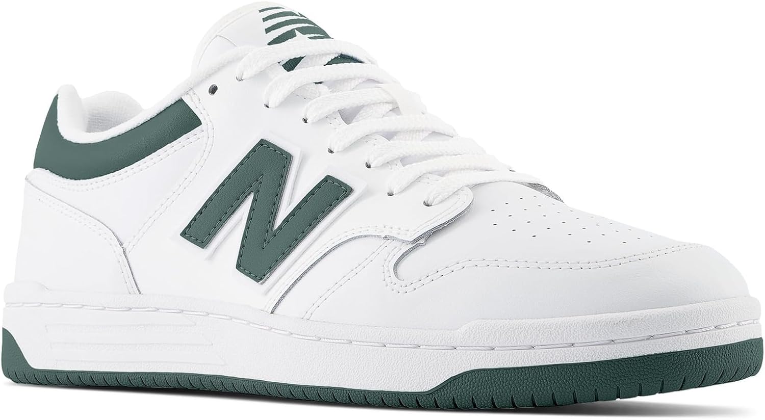 

Мужские кроссовки New Balance 480 V1, White/Nightwatch Green/Light Aluminum