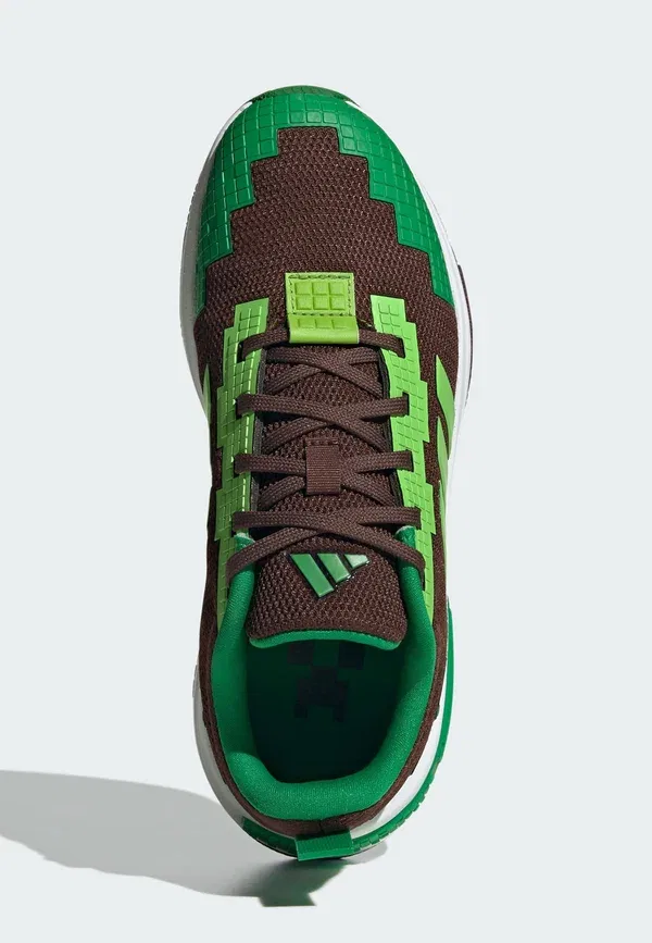 Кроссовки Adidas Sportswear Minecraft trainers, красно-зелено-белый — фото 3