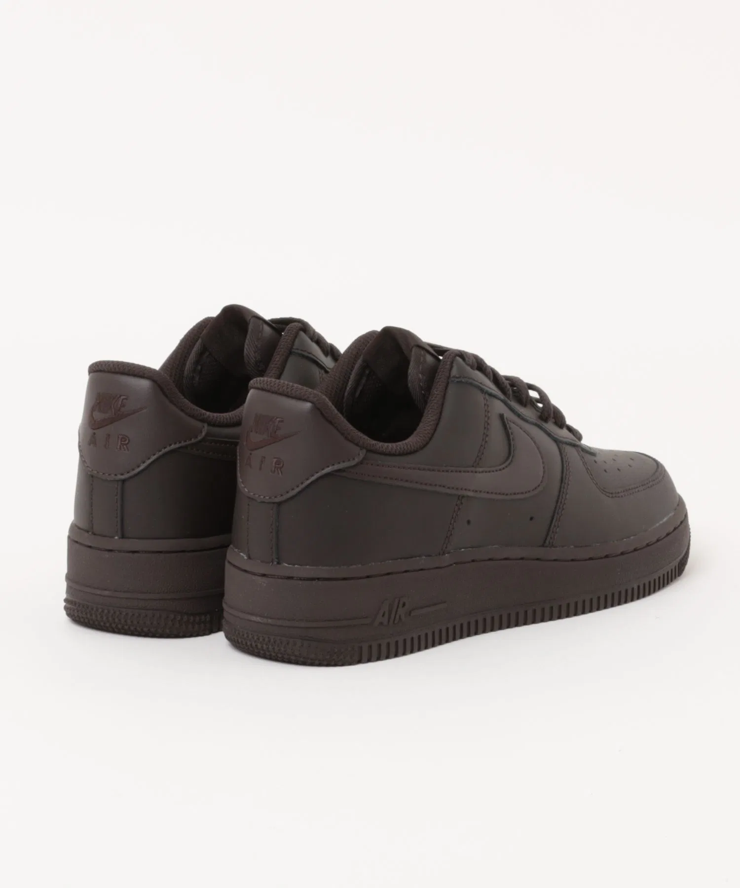 Мужские кроссовки NIKE AIR FORCE 1 '07 для спорта и стиля коричневые — фото 2